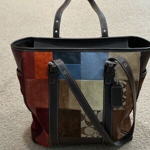 Coach Patchwork Shoulder Bag